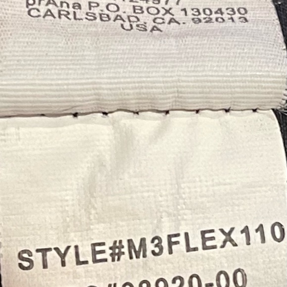 Prana Mens Black Drawstring Athletic Shorts with Side Pocket Size XL - Picture 8 of 9